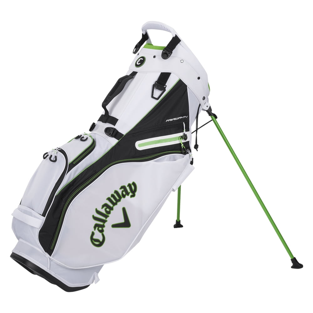 NEW Callaway Epic Fairway 14 White/Black/Green Double Strap