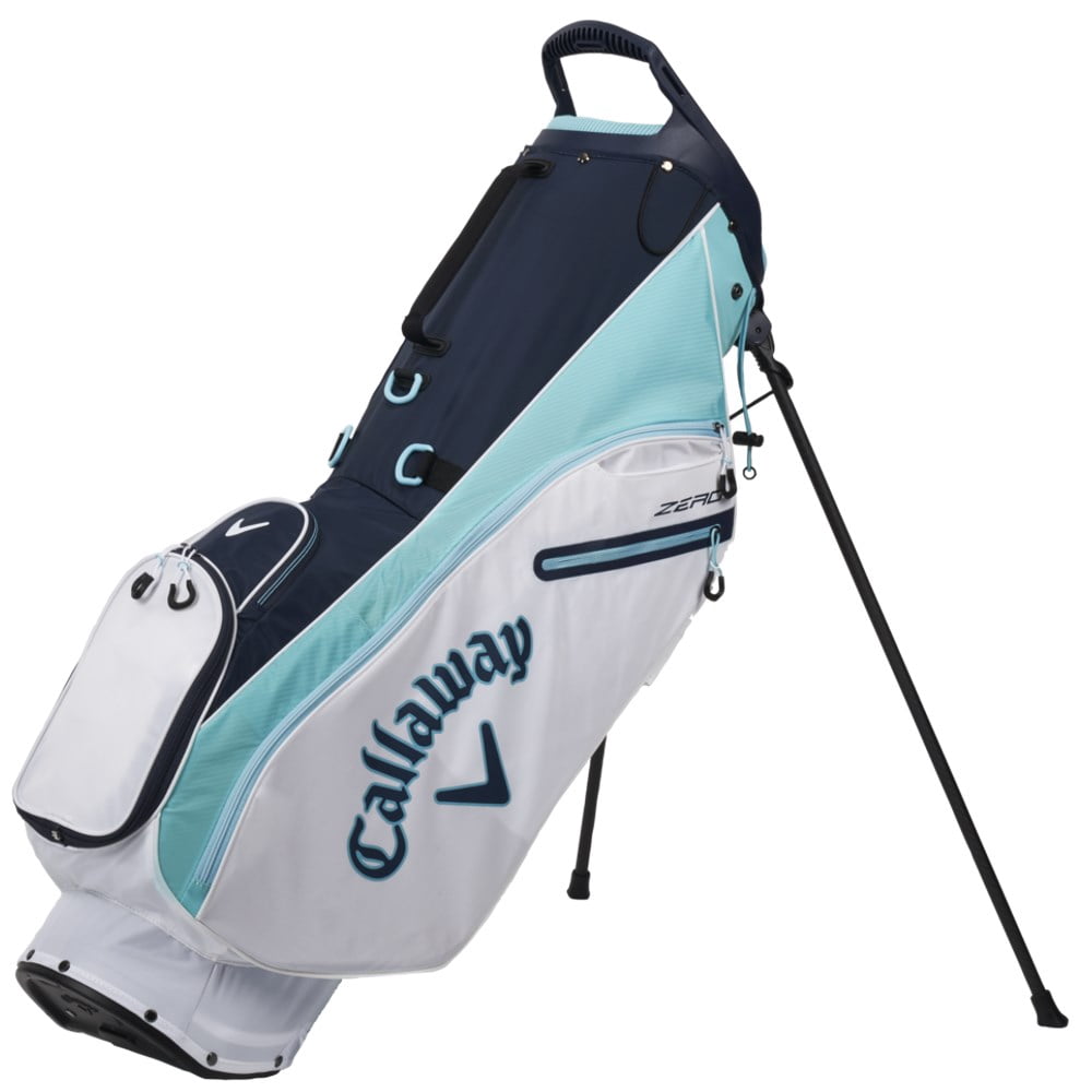 NEW Callaway Golf 2022 Hyper-Lite Zero Stand Bag - White / Blue