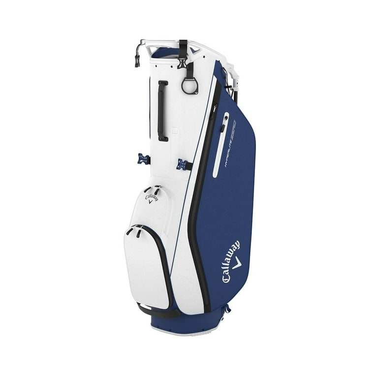 NEW Callaway Golf 2024 Hyper-Lite Zero Stand Bag 4-Way Top - White