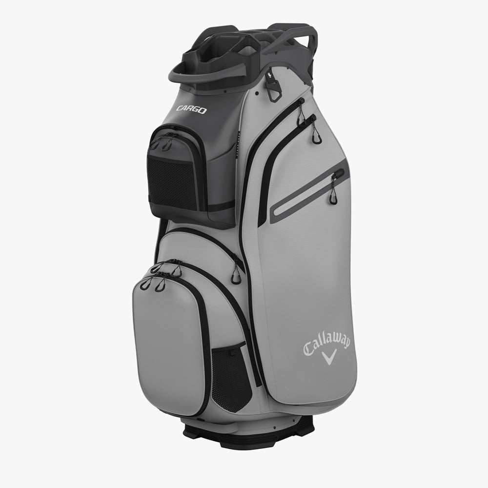 NEW Callaway Golf 2025 Cargo Cart Bag 14-Way Top - Silver