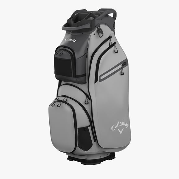 NEW Callaway Golf 2025 Cargo Cart Bag 14-Way Top - Silver