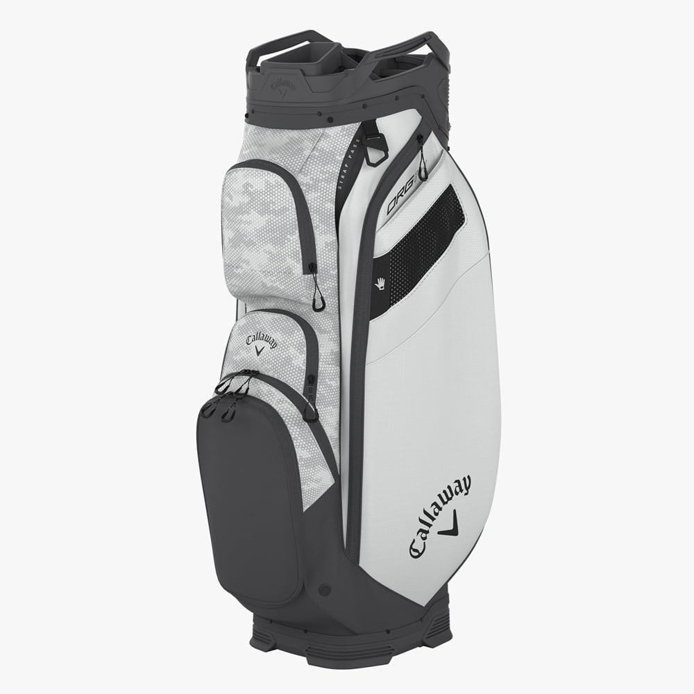 Callaway Golf Org 14 Cart Bag Hex Camo/White