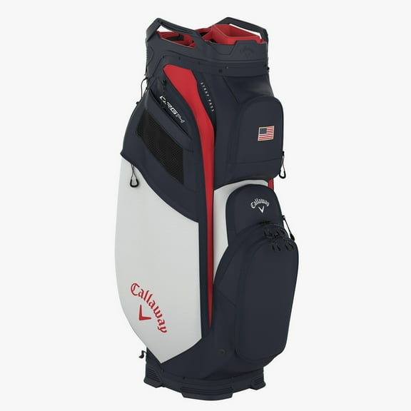 Callaway Golf Org 14 Cart Bag Red/Navy/White/Flag