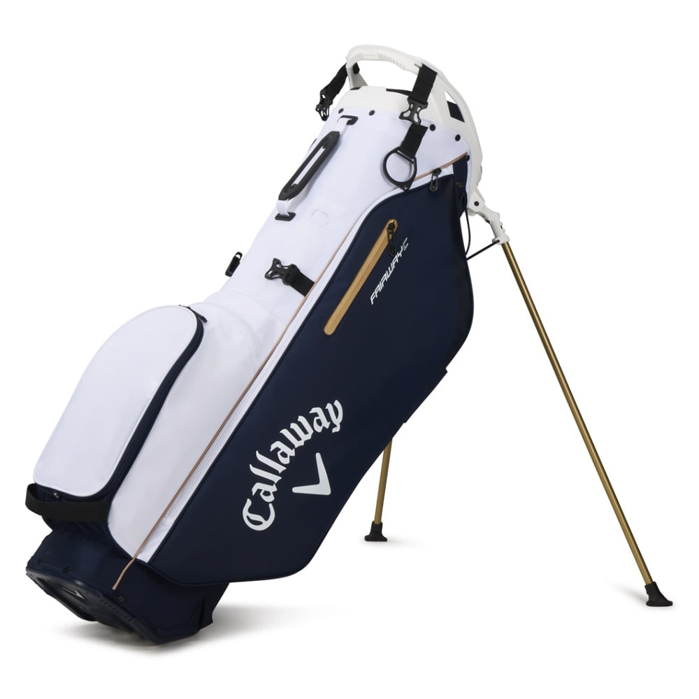 NEW Callaway Golf Fairway C Stand Bag 4-Way Top - Black NEW Callaway Golf Fairway C Stand Bag 4-Way Top - Black