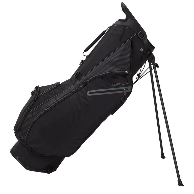 NEW Callaway Golf Hyper-Lite Zero L Stand Bag No Logo - Black / White /  Charcoal