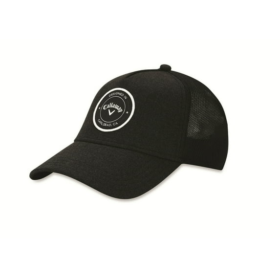 NEW Callaway Golf Trucker Black Adjustable Snapback Golf Hat/Cap