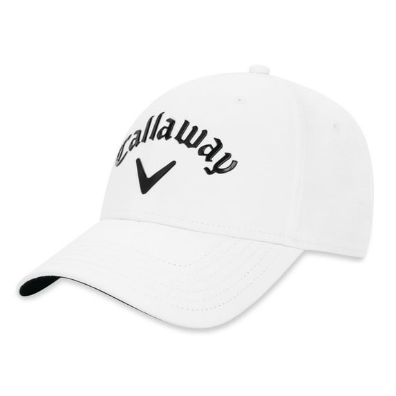 Callaway Liquid Metal Hat (White/Black, Adjustable, 2019) NEW