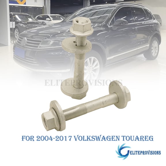 NEW Camber Adjusting Eccentric Bolt Set For 2004-2017 Volkswagen Touareg