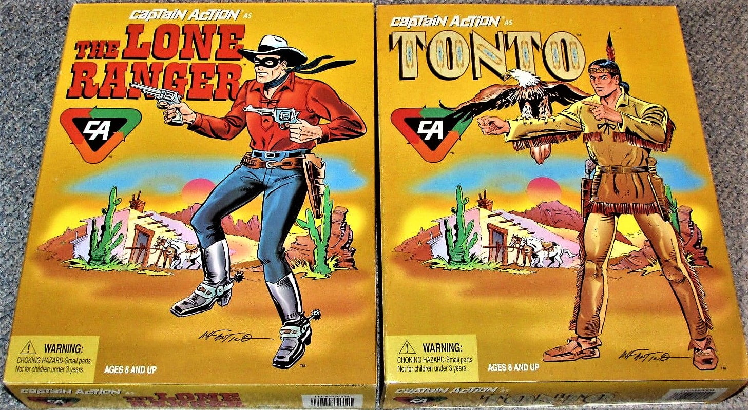Playing Mantis NEW Captain Action Toy Set: The Lone Ranger Playing Mantis NEW Captain Action Toy Set: The Lone Ranger
