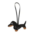 thumbnail image 1 of NEW Car Dachshund Dog Keychain Fashion PU Leather Dog Keychains For Women Bag Pendant Gift Key O1Q2 Trinket Jewelry Key, 1 of 7