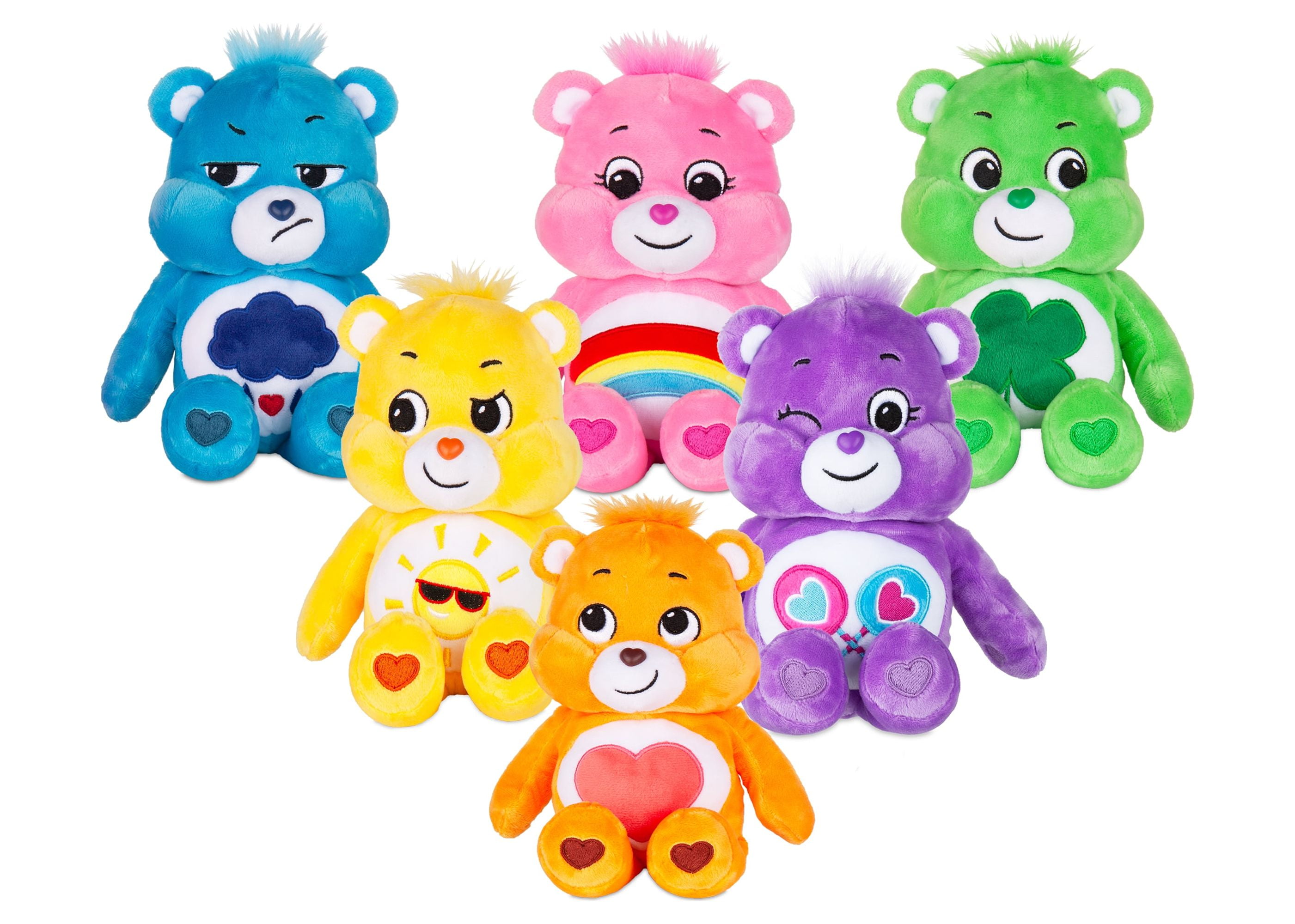 NEW Care Bears | 9" Bean Plush | Soft Huggable Material | Single Bear | Styles May Vary