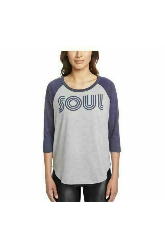 NEW!!! Chaser Ladies' Graphic Baseball Tee (Pltava & Small)