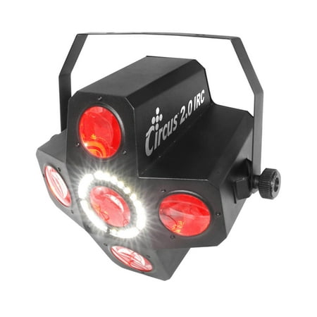 NEW! Chauvet CIRCUS 2.0 IRC LED RGBWA Mooflower Beam & Strobe Effect DJ Light