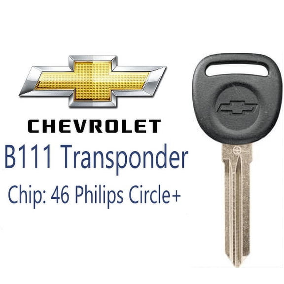 NEW Chevrolet Suburban 2007-2014 B111 - PT Transponder Chip Key (46) Circle VLS