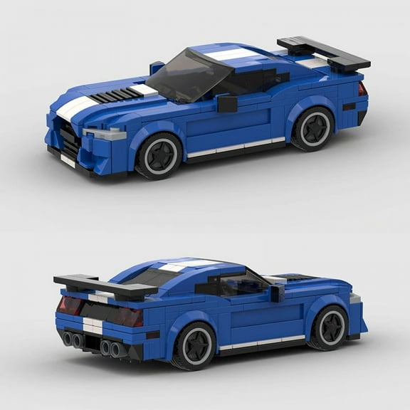 NEW City Sports Car Series Building Blocks Power Speed Champion Racing GT500 MOC Vehicle Bricks Kit Boy DIY Puzzle Kid Toys Gift