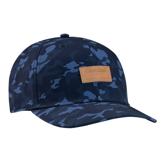NEW Cleveland Golf Camo Patch Navy/Blue Adjustable Snapback Golf /Hat/Cap