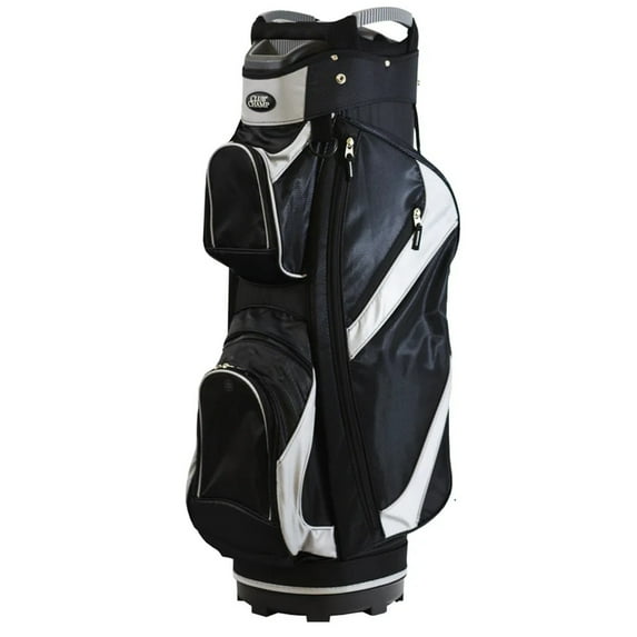 NEW Club Champ Golf Comfort Lite 2.0 Cart Bag 15-Way Top - Black / Grey