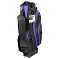 thumbnail image 1 of NEW Club Champ Golf Transport Cart Bag with Wheels 14-Way Top - Black / Blue, 1 of 1