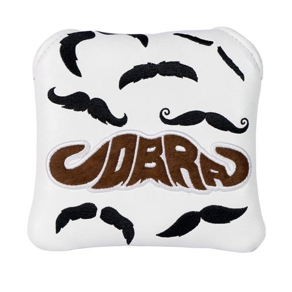 NEW Cobra Golf Limited Edition Mustache Mallet Putter Headcover