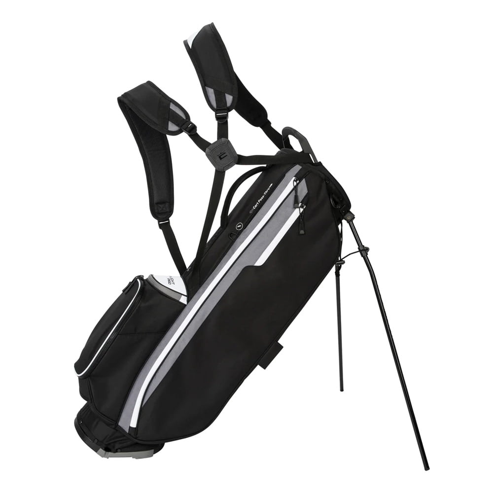 NEW Cobra Golf Ultralight Pro Stand Bag 4-Way No Logo - Black / White