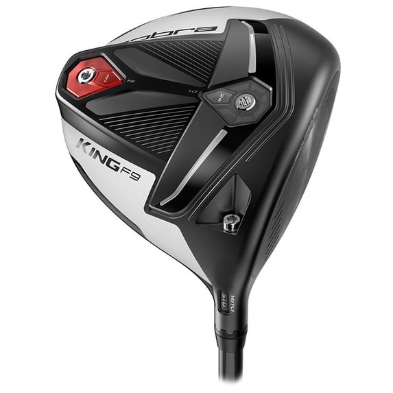 NEW Cobra King F9 White 9* Driver Fujikura Atmos Black Tour Spec X-Stiff Flex