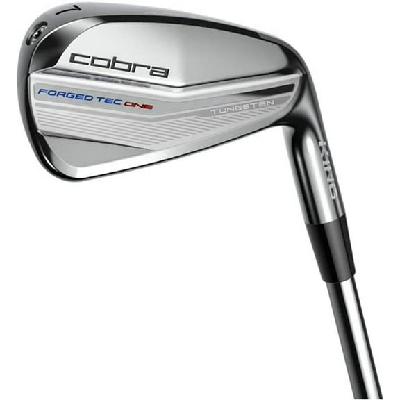 NEW Cobra King Forged Tec One Length Iron Set 5-PW+GW Steel KBS $-Taper Lite Stiff Flex