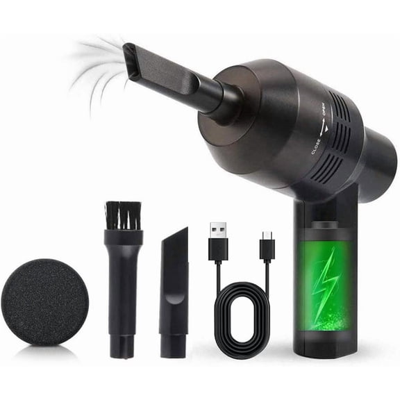 NEW Cordless Mini Vacuum Cleaner,Portable Computer Vacuum for Car Laptop Sewing Machine Keyboard Vac USB Desk Crumbs Hairs Dust Cleaners