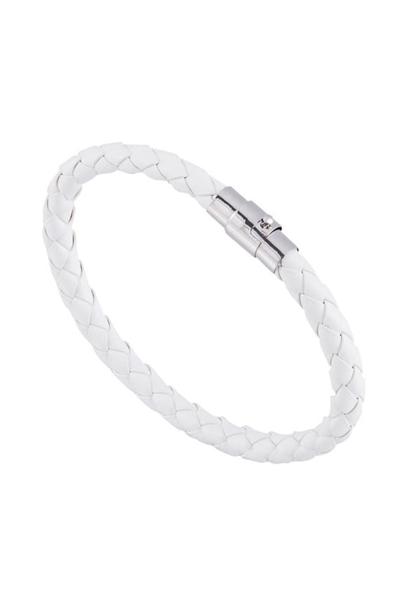 Senza Fretta Leather Rope Braided Buckle Bracelet,Couples Bracelets,Women Fashion Leather Rope Braided Buckle Bracelet Bangle Wrap Jewelry Gift T5D1