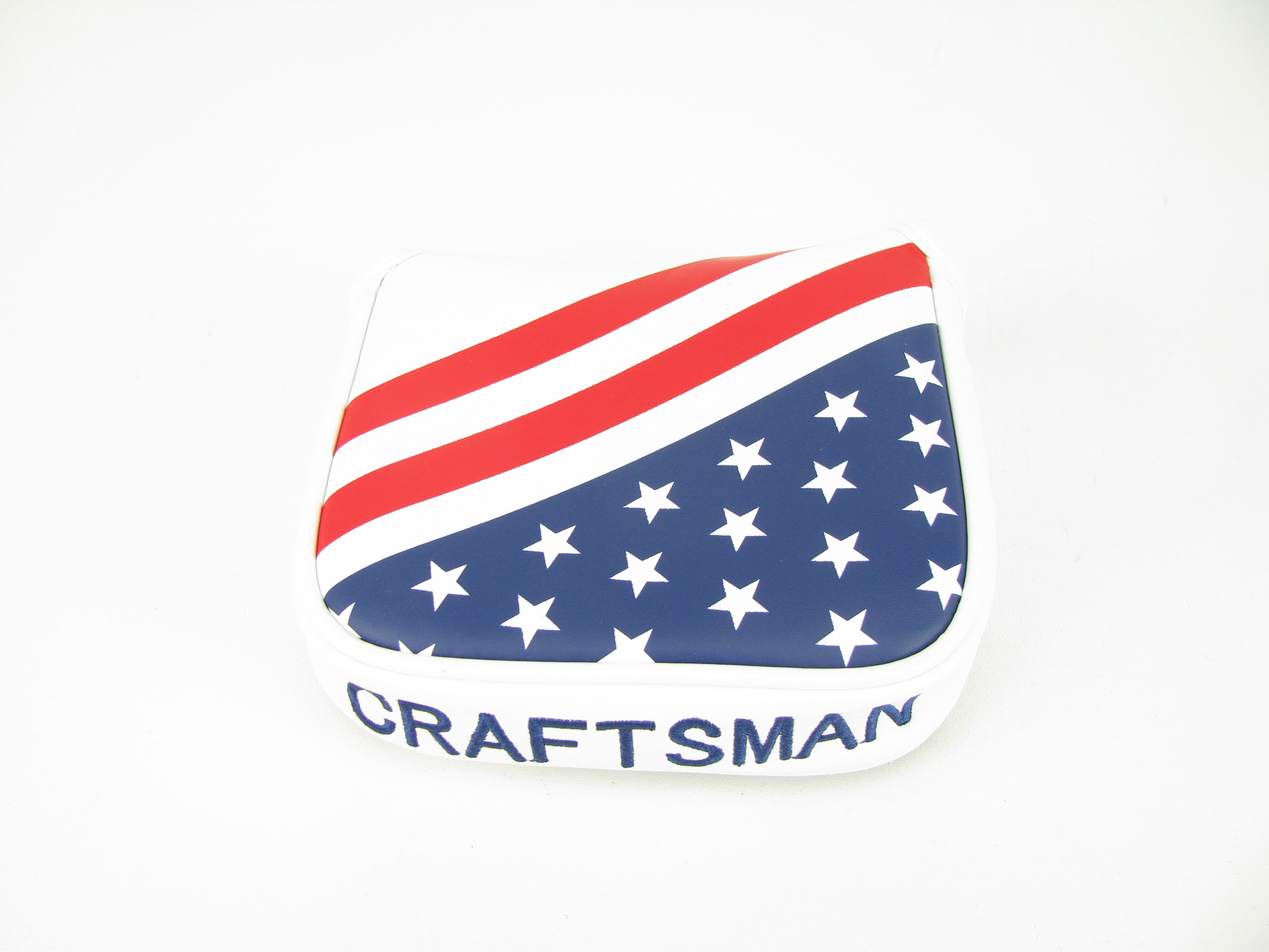 NEW Craftsman USA Flag Stars & Stripes LARGE MALLET Putter Headcover