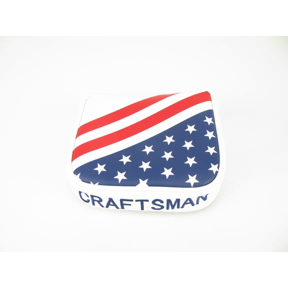 NEW Craftsman USA Flag Stars & Stripes LARGE MALLET Putter Headcover