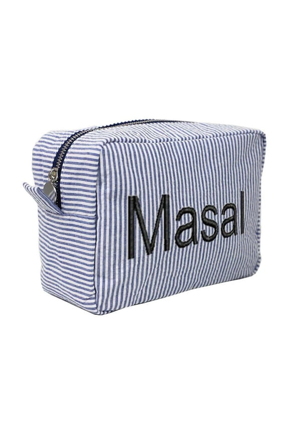 Best-Custom Makeup Bag with Name,Personalized Cosmetic Bag for Women,Soft Corduroy Make Up Bag,Personalized Name Travel Makeup Organizer Case Toiletry Bag K5Z0