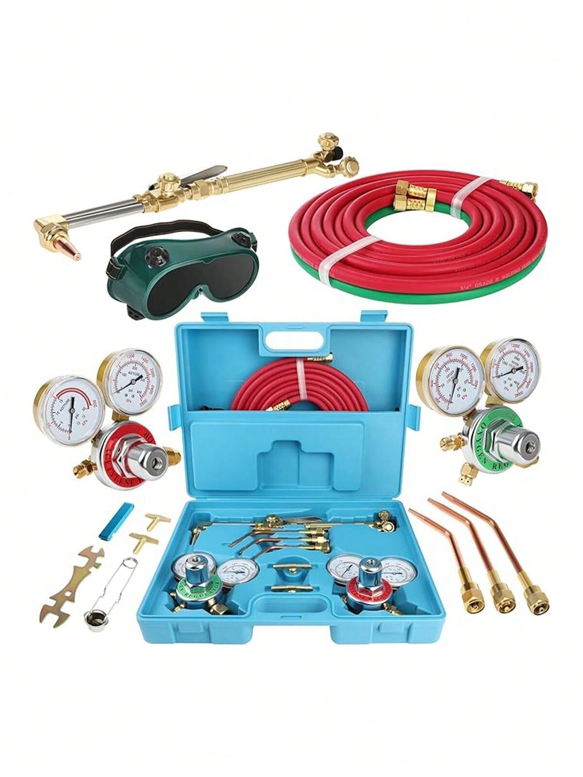 NEW Cutting Torch Kits Oxygen and Acetylene Portable Oxygen Brazing