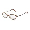 thumbnail image 1 of NEW D&A CHANTEL COCO WOMENS/LADIES DESIGNER FULL-RIM TRANSPARENT BROWN / GOLD / ROSE POPULAR STYLE CAT EYES SLEEK FRAME DEMO LENSES 49-16-135 FLEXIBLE HINGES EYEGLASSES/EYEWEAR, 1 of 9