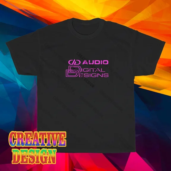 NEW! DD Audio Digital Designs Logo Long Sleeve T-Shirt Funny Size S to 5XL