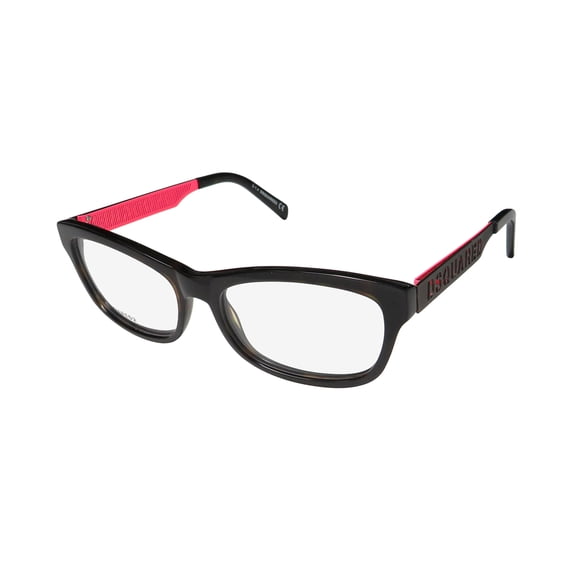 NEW DSQUARED2 DQ 5095 MENS/WOMENS DESIGNER FULL-RIM BLACK / BROWN / PINK FRAME DEMO LENSES 54-16-140 EYEGLASSES/EYEWEAR