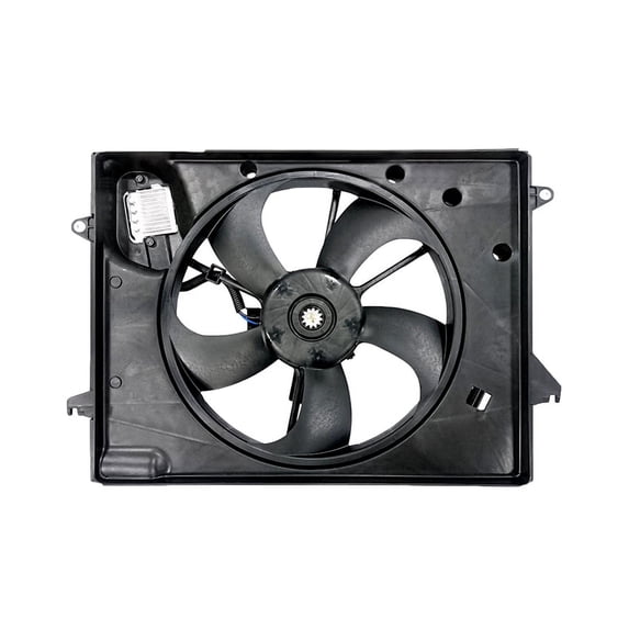 NEW DUAL RADIATOR AND CONDENSER FAN FITS HYUNDAI SONATA 2.4L 2015-2016 25380-C2000 25380C2000 HY3115151