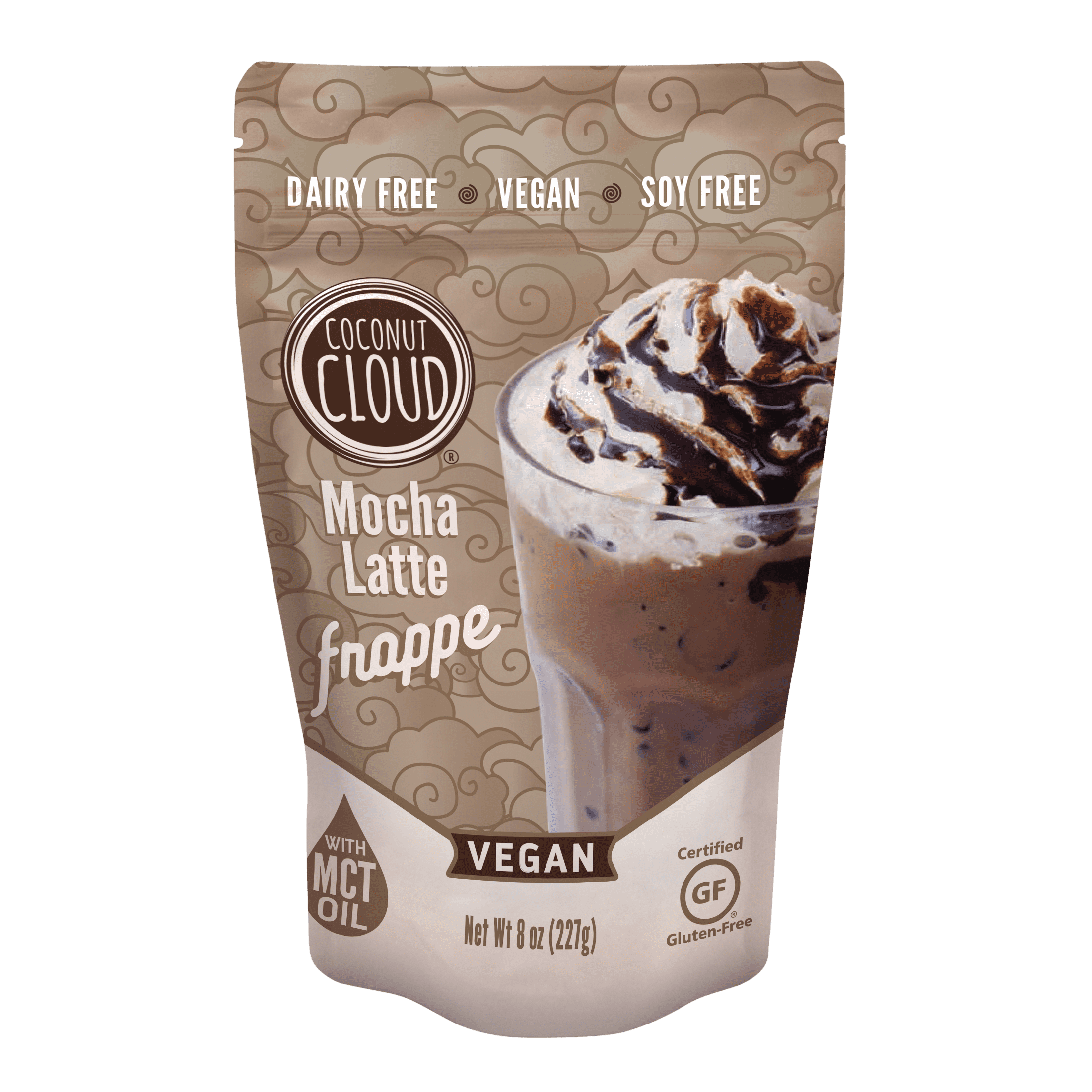 NEW Dairy-Free Instant Mocha Frappe Mix with Coffee Drink