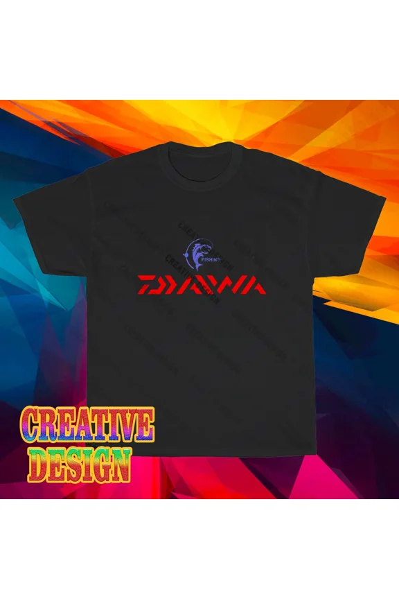 NEW! Daiwa Fishing Logo Long Sleeve T-Shirt Funny Size S to 5XL