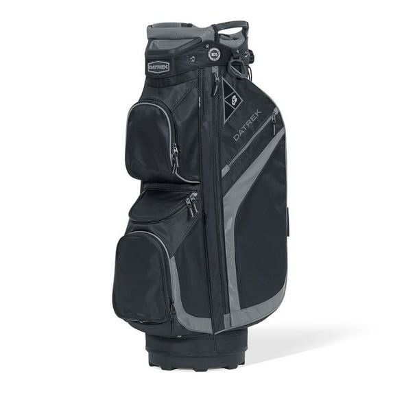 NEW Datrek Golf DG Lite II Cart Bag 14-Way Top ZP - Black / Charcoal