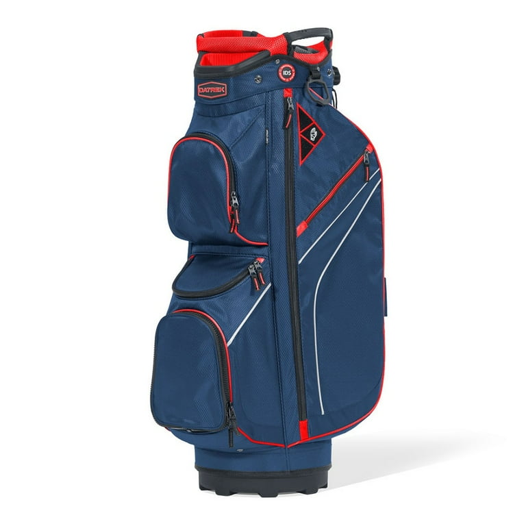 NEW Datrek Golf DG Lite II Cart Bag 14 Way Top ZP Navy White Red Walmart