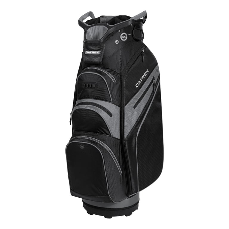 NEW Datrek Golf Lite Rider Pro Cart Bag ZP 15-way Top - Black
