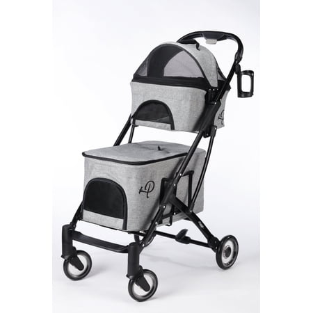 NEW Deluxe Double Decker Pet Stroller