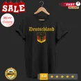 thumbnail image 1 of NEW/Deutschland Germany Flag Coat Of Arms Eagle Banner Vintage T-Shirt, Oktober, 1 of 2