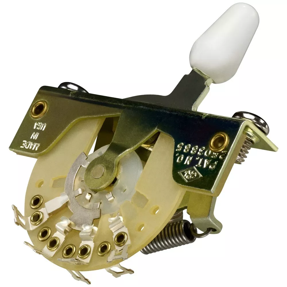 NEW - DiMarzio CRL 5-Way Switch For Fender Strat, With Knobs, EP1114
