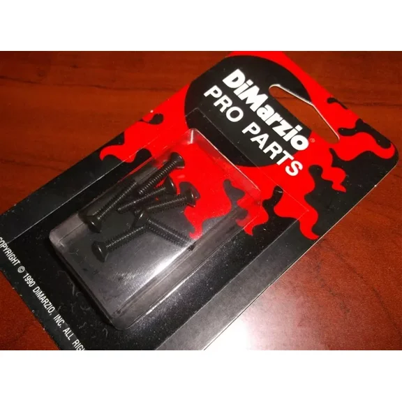 NEW DiMarzio FH1301 Vintage Style Pickup Height Adjustment Screws (6) - BLACK