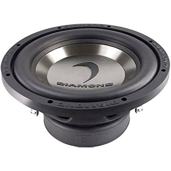 NEW Diamond Audio D1 10D4 10" 200W RMS Dual 4 Ohm Car Audio Subwoofer 400W Max (Each) OLD MODEL