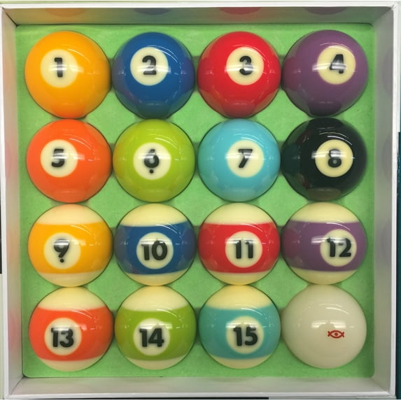 NEW Diamond Billiards Cyclops TV Tournament Pro Billiards Pool Balls Set