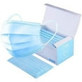 thumbnail image 1 of NEW Disposable Face Mouth Mask 3-Ply Ear Loop 20 PACK, 1 of 1