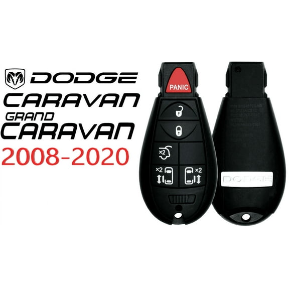 NEW Dodge Caravan Grand Caravan 2008-2020 Fobik Remote Key IYZ-C01C VLS