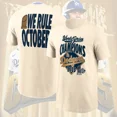 thumbnail image 1 of NEW! Dodgers 2025 World Series Champions Locker Room 2 Sided T Shirt, 1 of 5